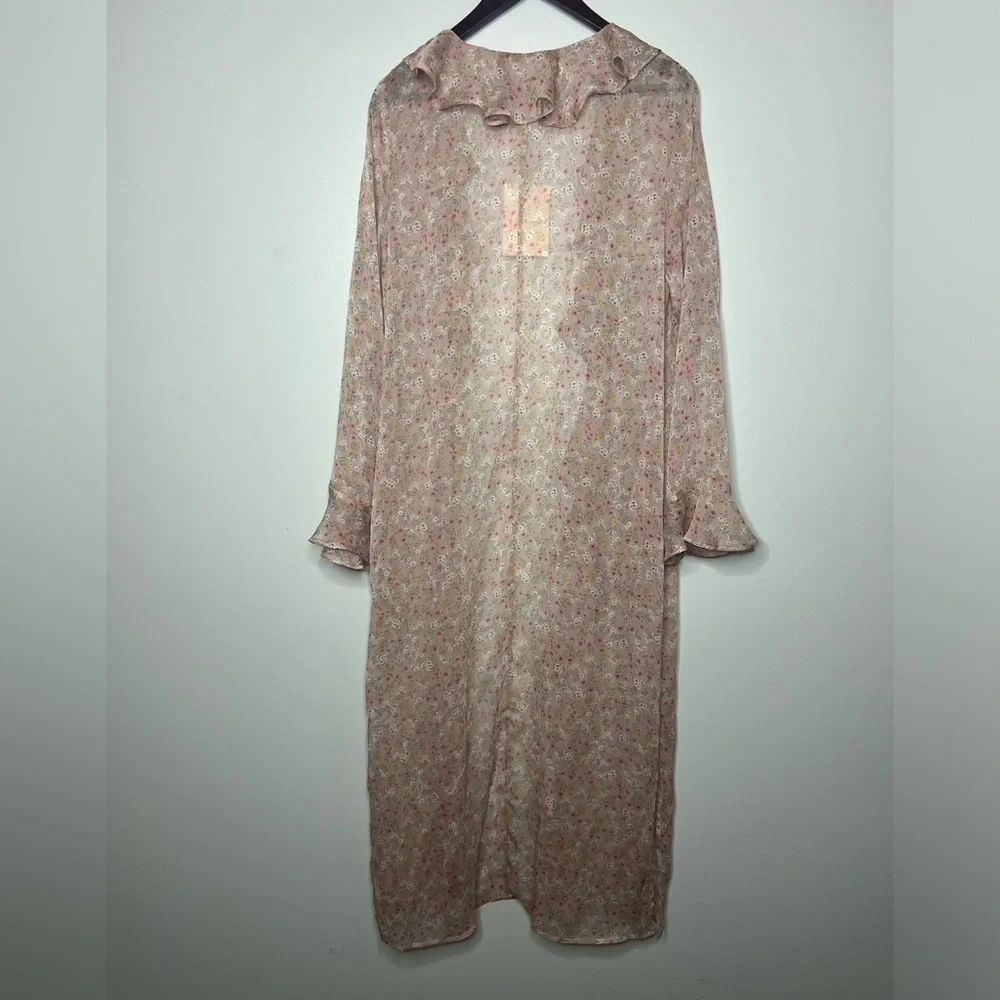 Fanco floral duster